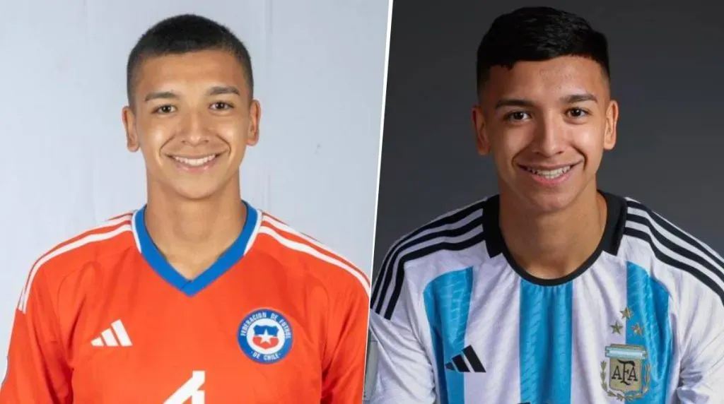Tomás Avilés representó tanto a la Sub 20 de la Selección de Chile como a la Selección Argentina de la misma categoría.