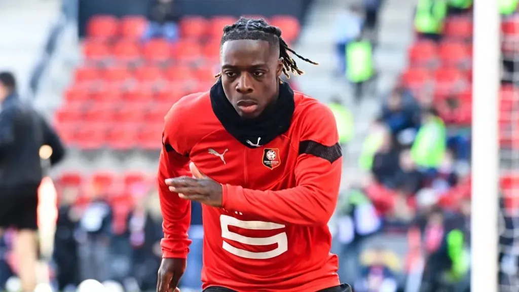 Jérémy Doku, figura de Stade Rennais (IMAGO / PanoramiC).