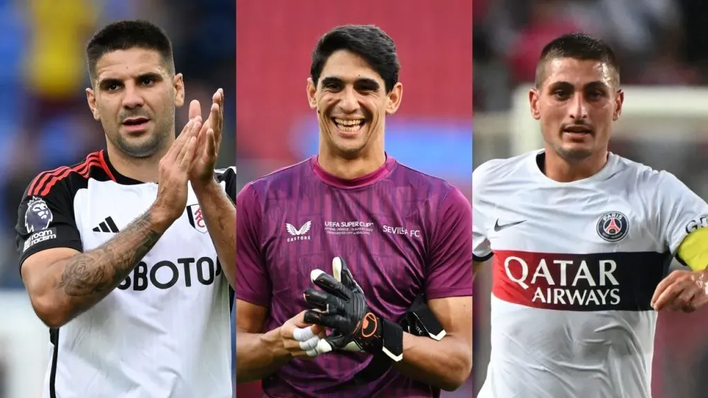 Mitrovic, Bono y Verratti, fichajes que busca Al Hilal (Getty Images).