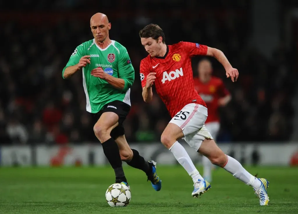 Nick Powell prefiere no recordar su paso por el Manchester United.  (Photo by Laurence Griffiths/Getty Images)