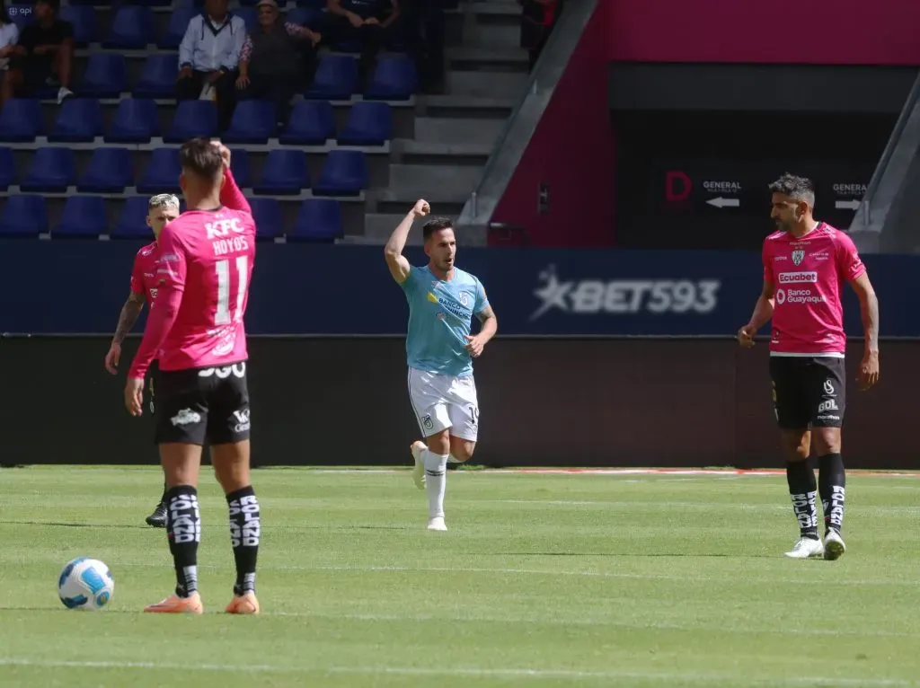 Federico Andrada anotó el gol de la victoria para Universidad Católica/ API