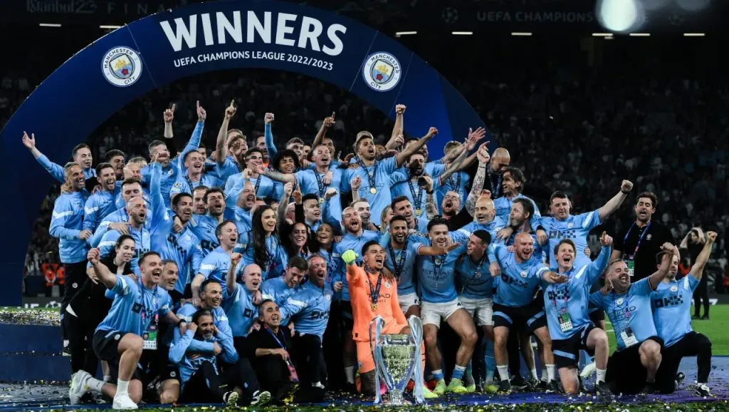 Manchester City, vigente campeón de la Champions (Getty Images).