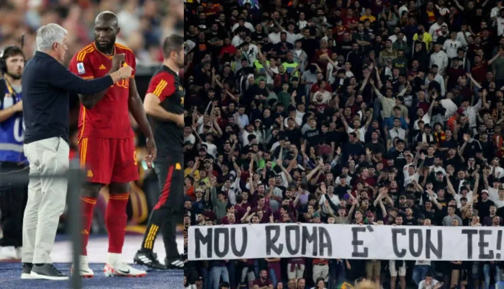 Mensaje de apoyo a Mourinho en Roma: Getty Images