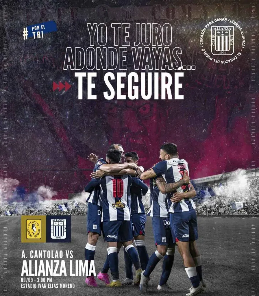 Foto del Twitter de Alianza Lima