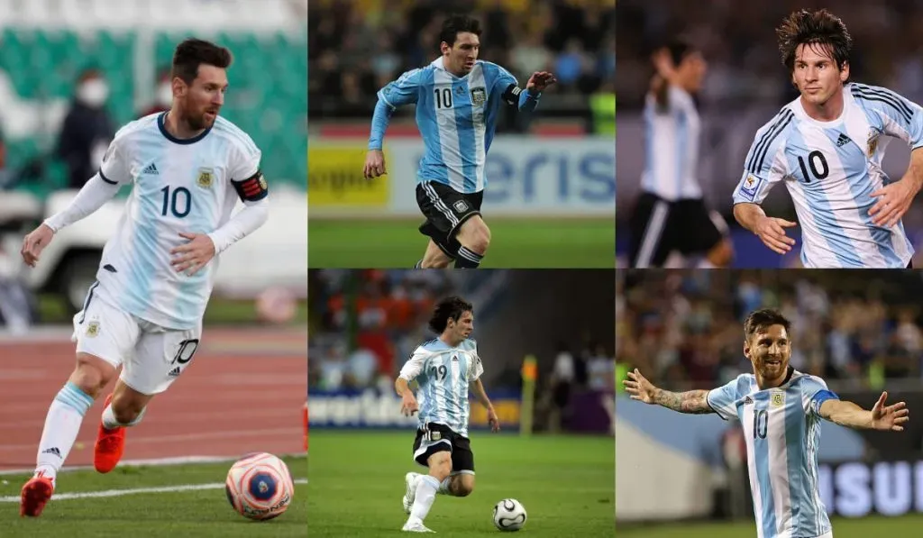 Lionel Messi en las Eliminatorias Sudamericanas desde el 2005: Getty Images