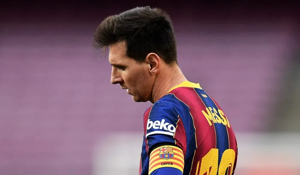 Lionel Messi y su último partido en el Camp Nou: Getty Images