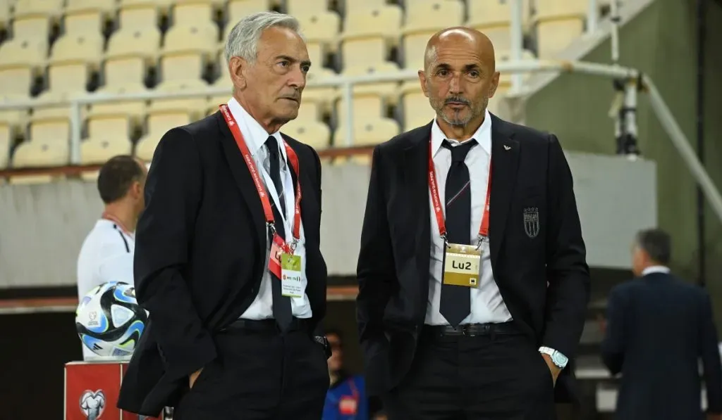Luciano Spalletti tras el 1-1 en Macedonia: Getty Images
