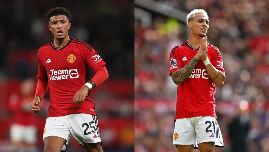 Sancho y Antony, separados de la plantilla (Getty Images).