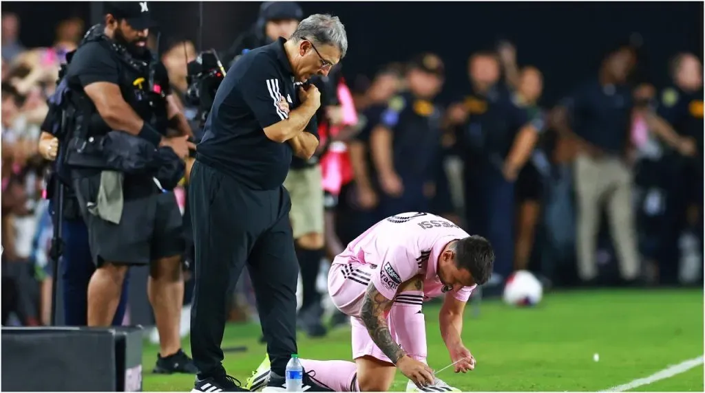 Martino tendrá que llevar con cuidado a Messi en esta seguidilla de partidos.