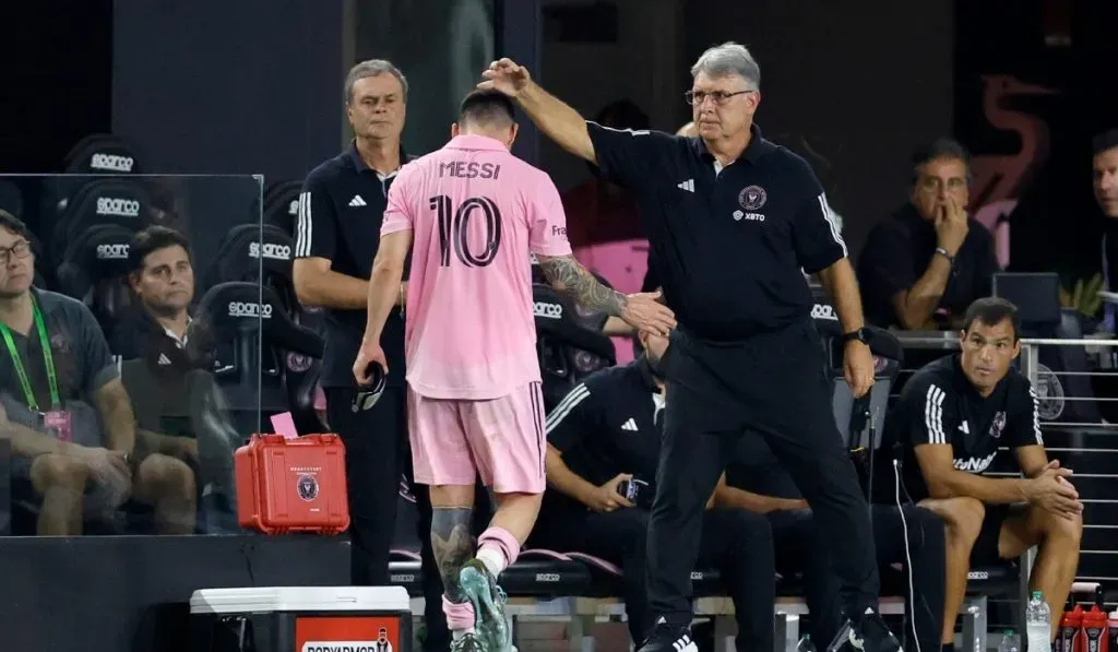 Lionel Messi y Tata Martino: Getty Images
