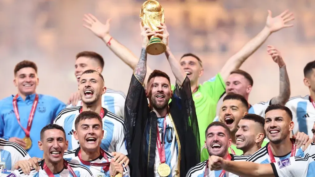 La final más importante ganada por Messi (Getty Images).
