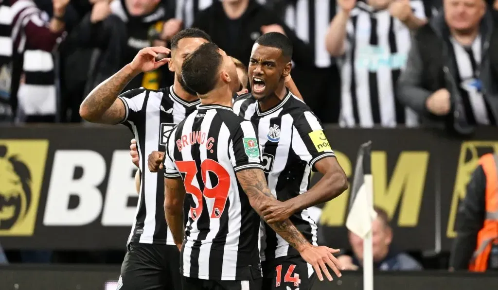 Gol de Alexander Isak: Getty Images