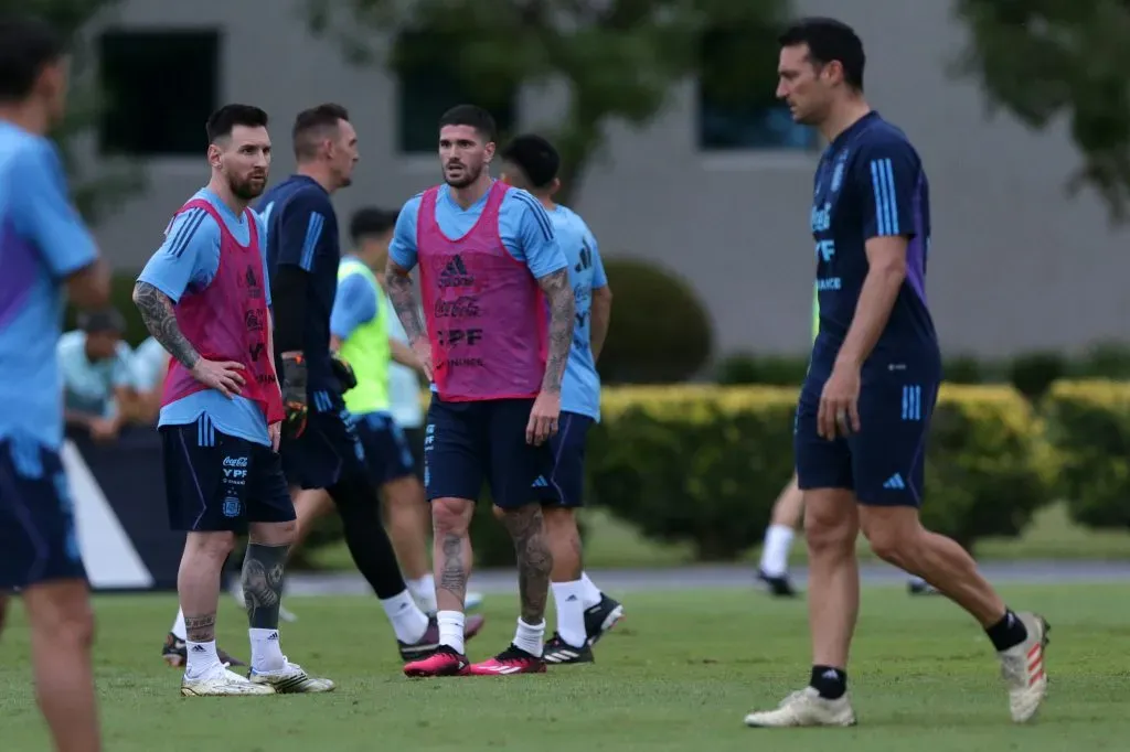 Quizás, esta vez, a Lionel Messi no se lo vea por el predio de la AFA en el marco de los partidos vs. Paraguay y Perú por las Eliminatorias. Getty Images.