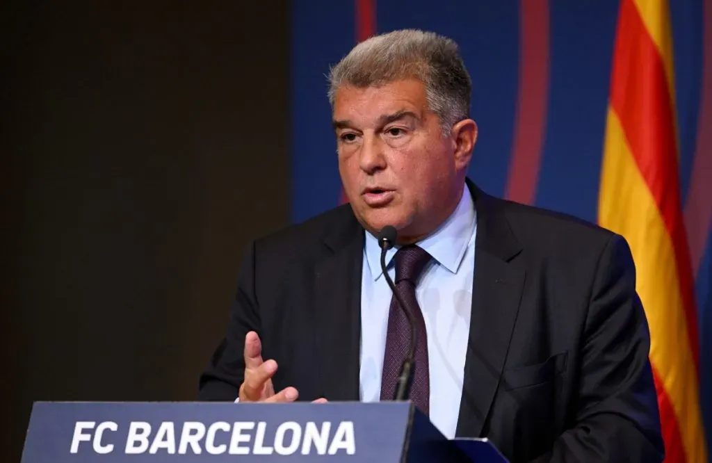 Joan Laporta: Getty Images
