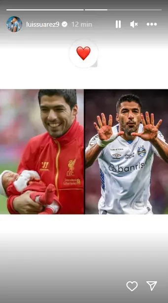 Instagram @luissuarez9