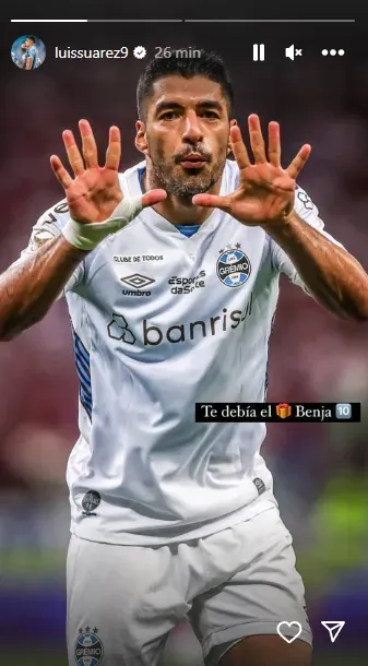 Instagram @luissuarez9