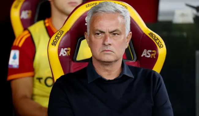 José Mourinho en Roma.