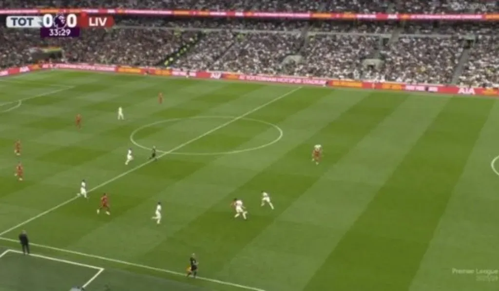 Jugada del tanto anulado a Luis Díaz: TW