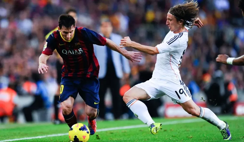 Lionel Messi y Luka Modric: Getty Images