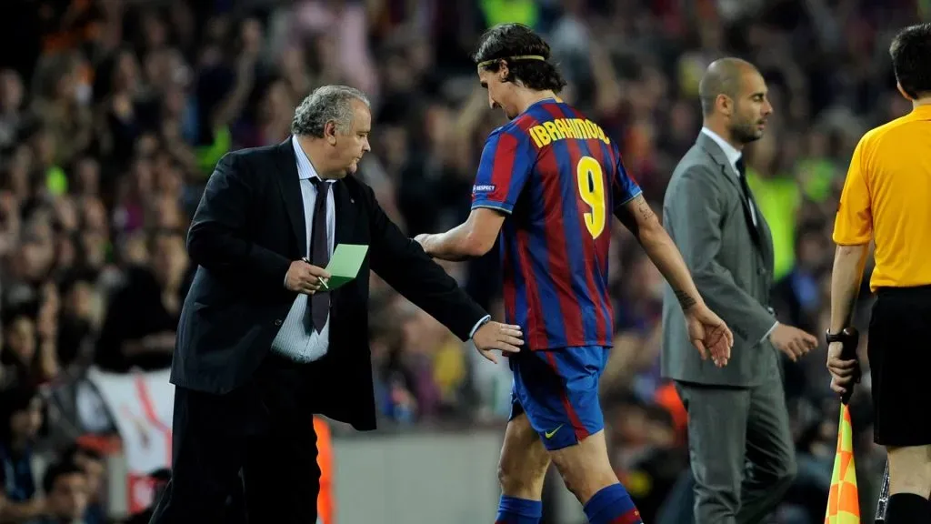 Ibrahimovic y un paso fallido por FC Barcelona (Getty Images).