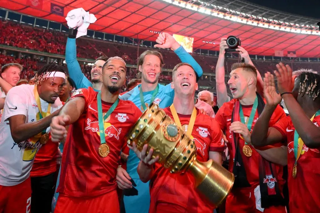 RB Leipzig es el último campeón de la Copa de Alemania. Foto: Getty Images
