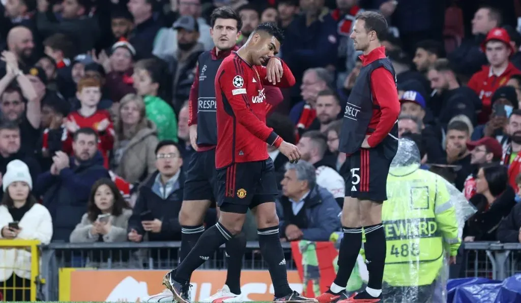 Casemiro, expulsado ante Galatasaray: Getty Images