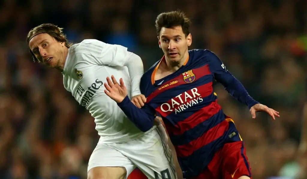 Luka Modric y Lionel Messi: Getty Images