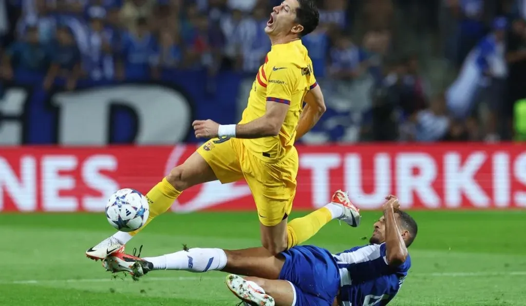 Lesión Robert lewandowski: Getty Images