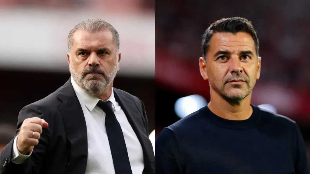Postecoglou y Míchel, de buenos arranques de temporada, en consideración (Getty Images).