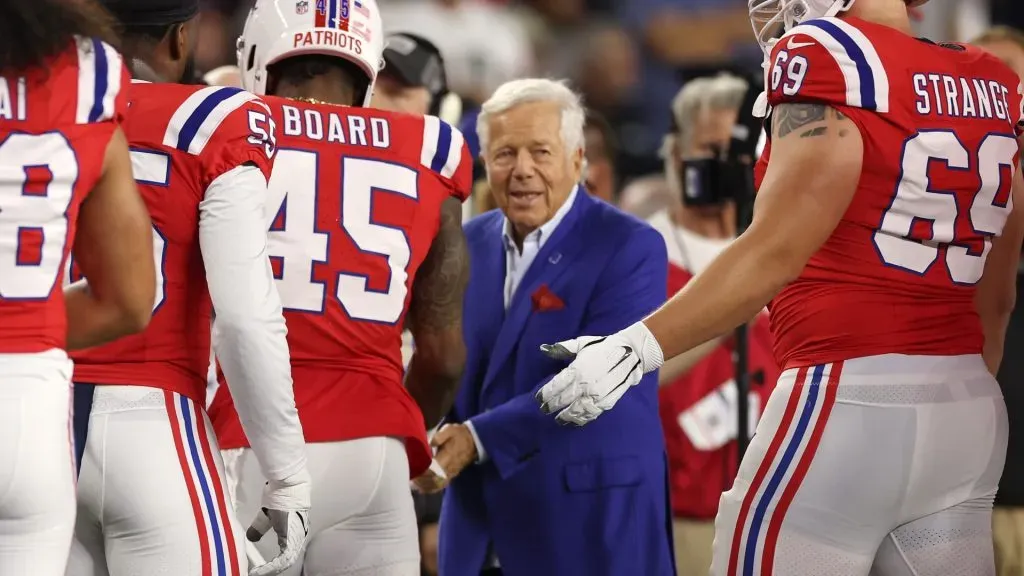 Robert Kraft, dueño de los Patriots (Getty Images).