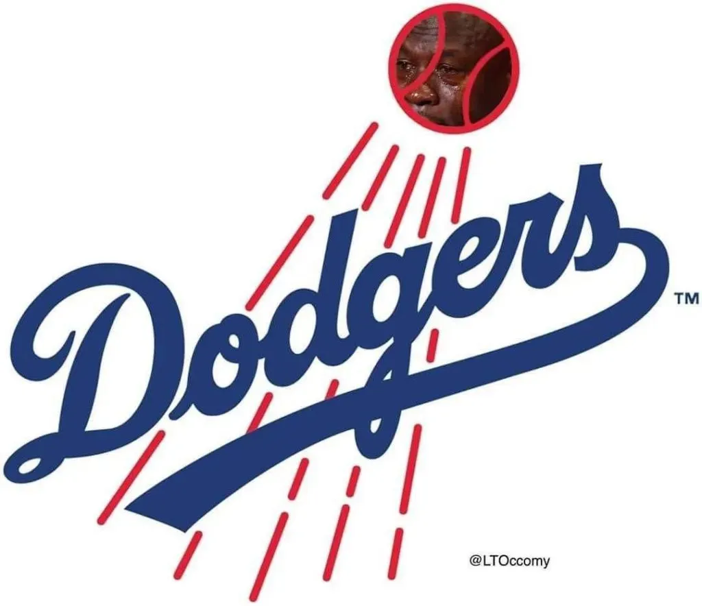 Meme contra los Dodgers (Foto: X / @Yeahknow3)