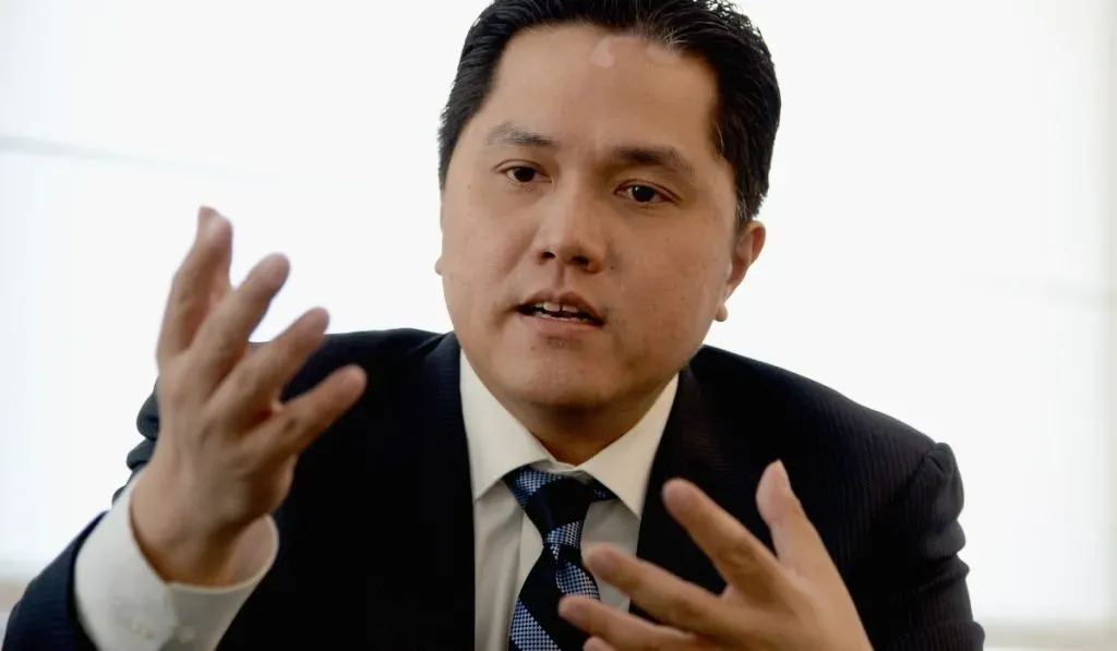 Erick Thohir, presidente de la Federación Indonesia de Fútbol: Getty Images