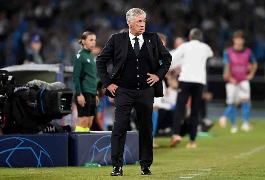 Carlo Ancelotti ganó dos Champions League con el Real Madrid. Getty Images.
