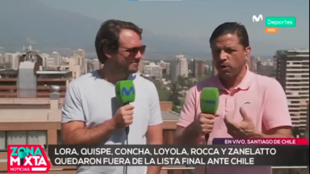 Periodista Deportivo Pedro García lamenta ausencia de Piero Quispe ante Chile