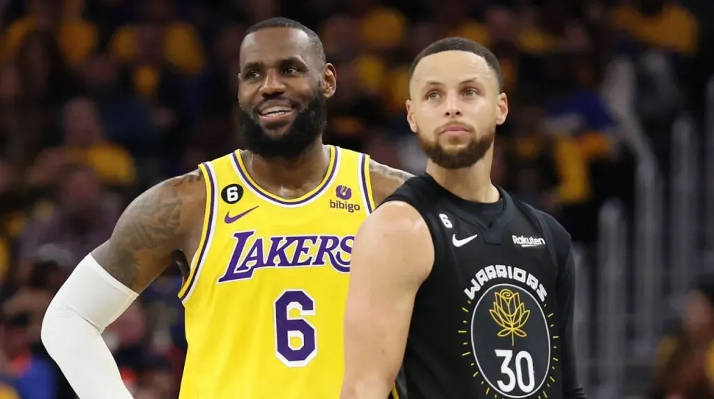 LeBron James y Stephen Curry tienen cuatro títulos NBA cada un. (Foto: Getty Images)