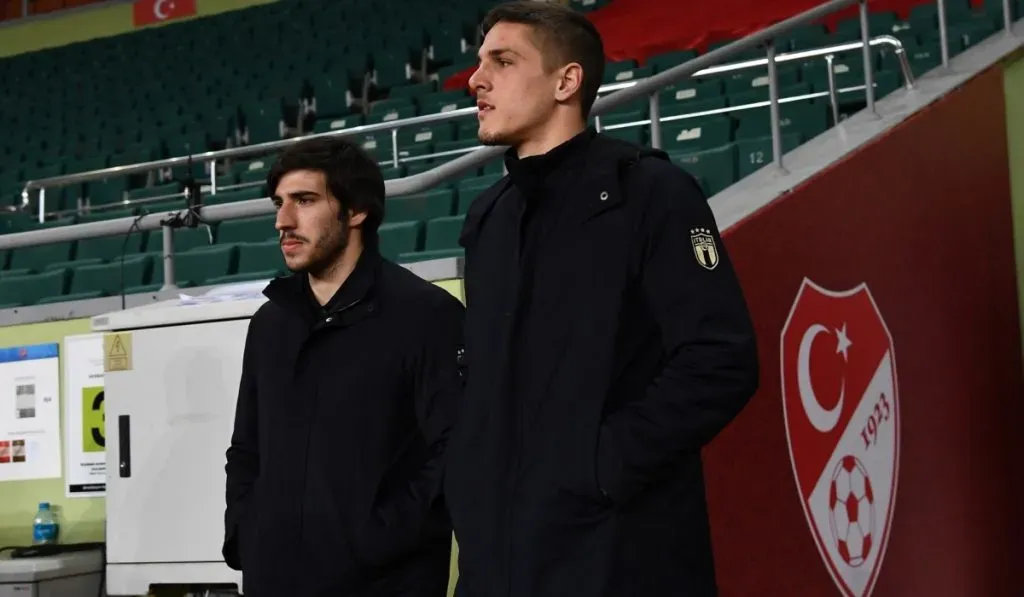 Sandro Tonali y Nicolo Zaniolo: Getty Images