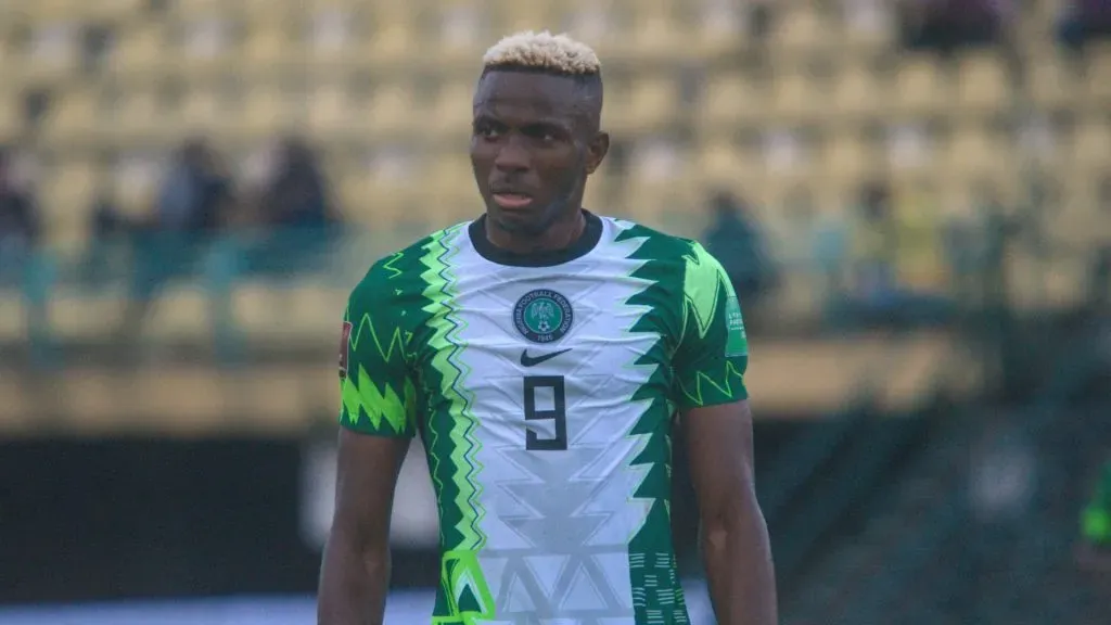 Osimhen también quiere la gloria con Nigeria (IMAGO / Shengolpixs).