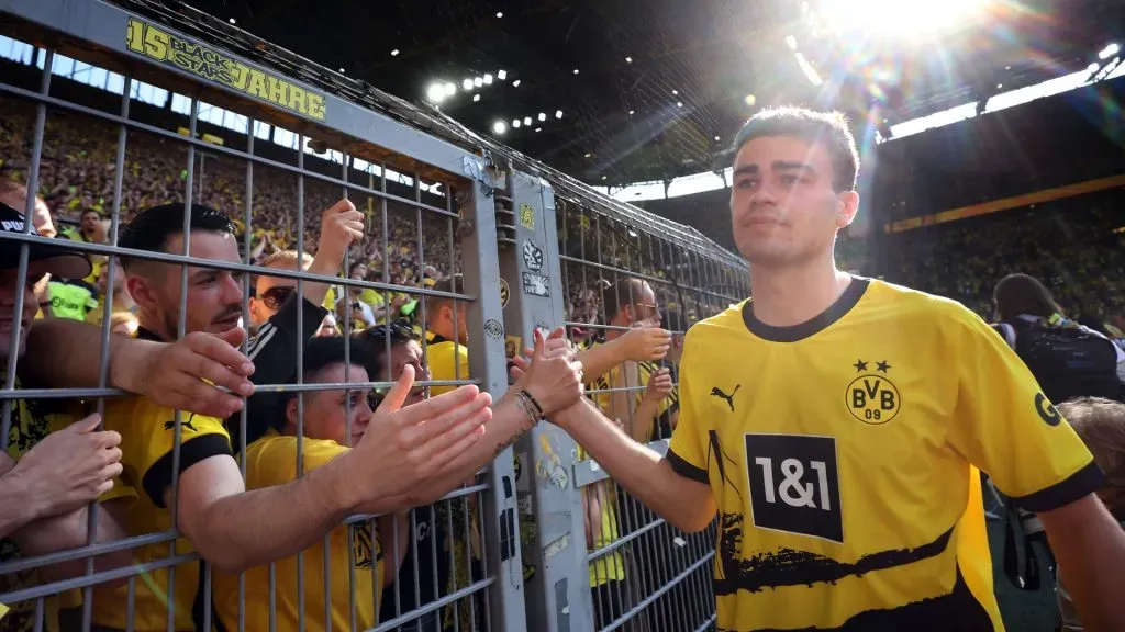 Giovanni Reyna es figura de Borussia Dortmund (Getty Images).