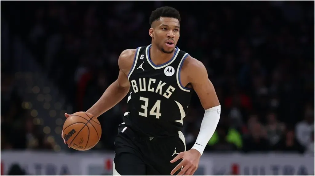 Giannis Antetokounmpo quiere ser campeón de la NBA junto a Damian Lillard (Foto: Patrick Smith / Getty Images)