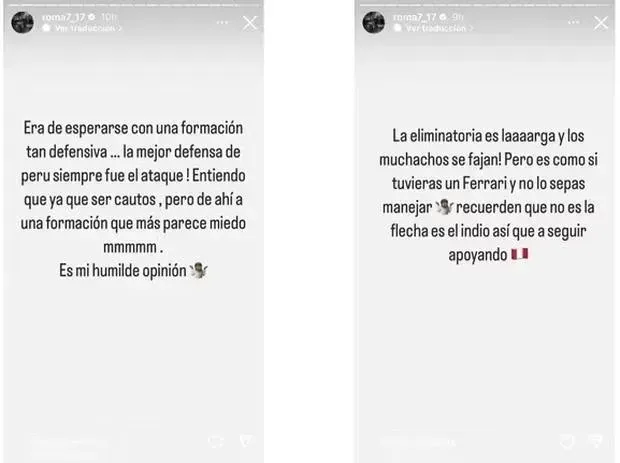 Reimond Manco cargó contra el estilo de juego de Juan Reynoso. (Foto: Instagram).