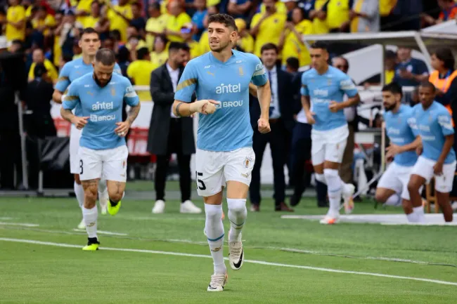 Valverde, el nuevo capitán de Uruguay. (Foto: Getty)