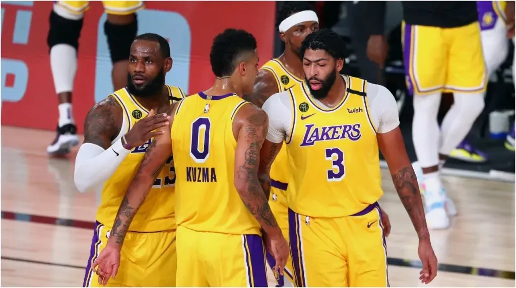 Los Angeles Lakers podría potenciar su juego con Kyle Kuzma (Foto: Kim Klement-Pool / Getty Images)