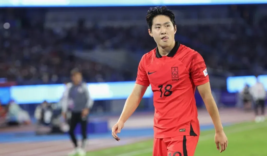 Kang-in Lee en los Juegos Asiáticos: Getty Images