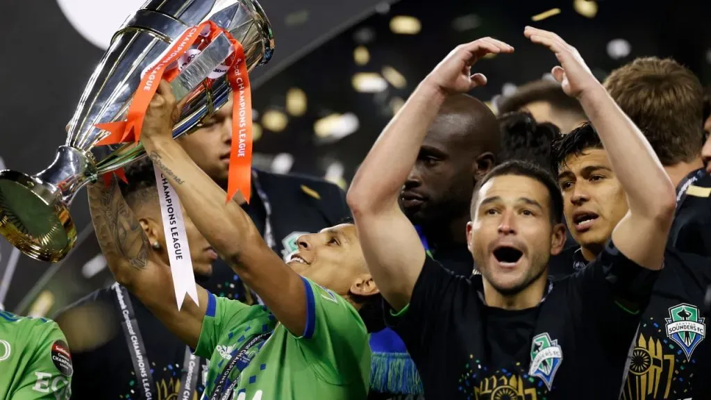 Nicolás Lodeiro, campeón e ídolo con Seattle Sounders (Getty Images).