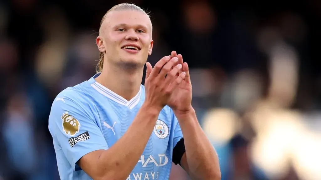 Erling Haaland, en busca de cortar su sequía en Champions.