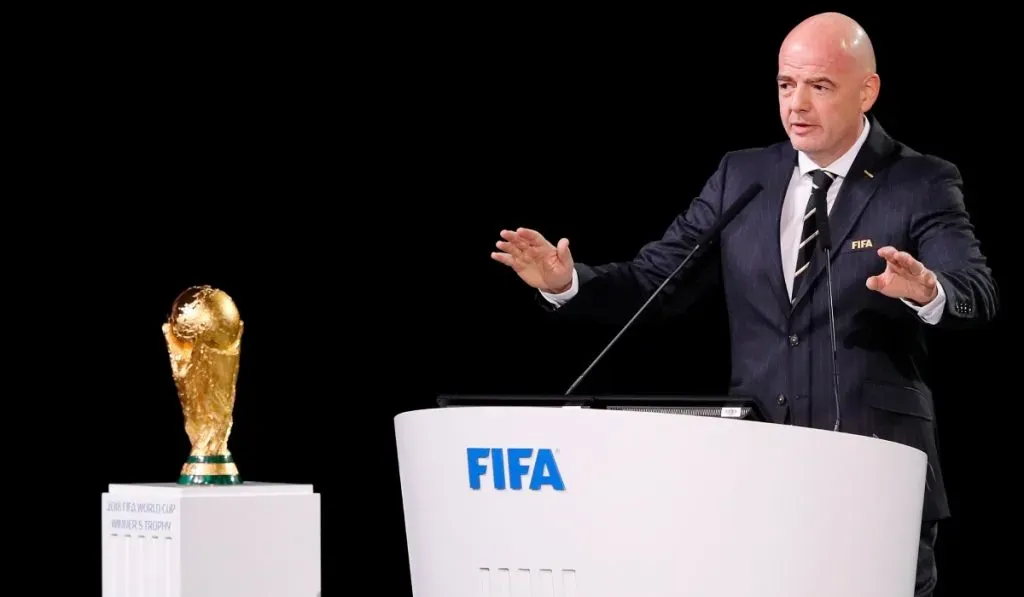 Gianni Infantino y la Copa del Mundo: Getty Images