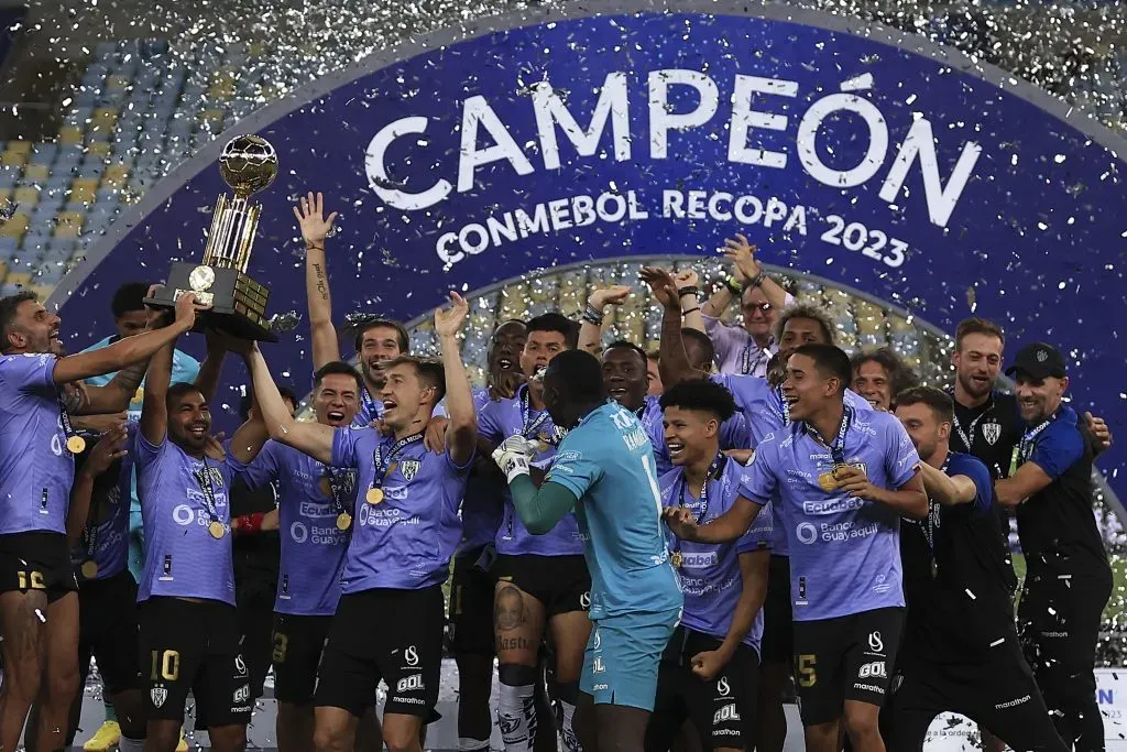 Independiente del Valle es el último campeón de la Recopa Sudamericana. La obtuvo venciendo en los penales a Flamengo. (Foto: GettyImages)