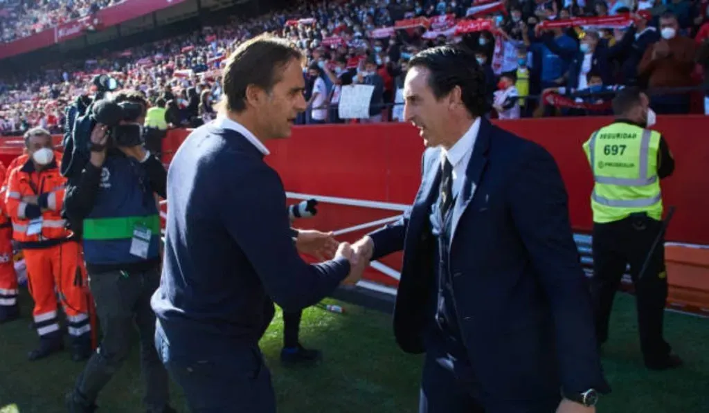Julen Lopetegui y Unai Emery, los principales nombres para reemplazar a Ten Hag: Getty Images