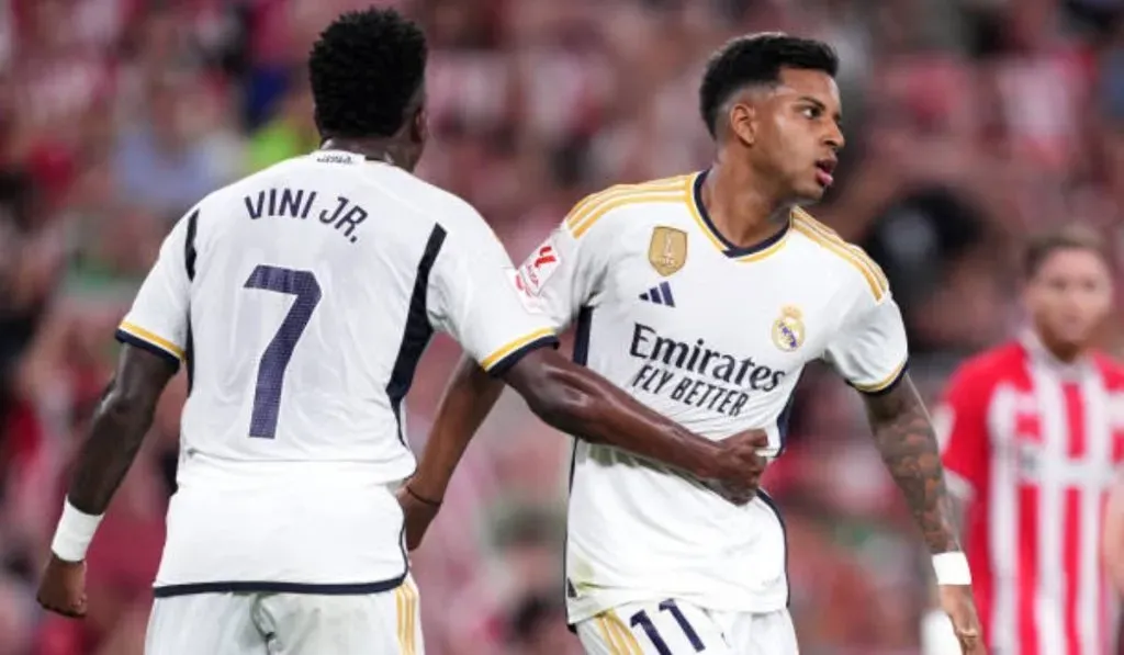 Vinicius y Rodrygo en LaLiga con Real Madrid: Getty Images