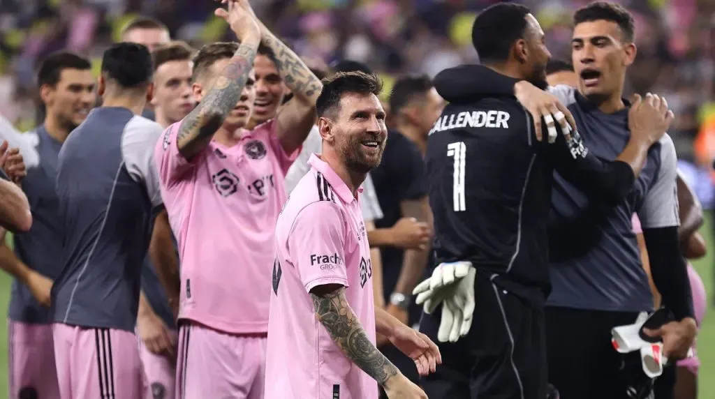 Messi anotó 10 goles en el título de Inter Miami en la Leagues Cup. (Foto: Getty Images)